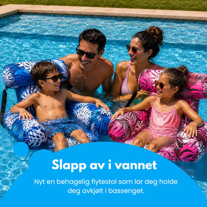 AquaFloat - Oppblåsbar bassengstol