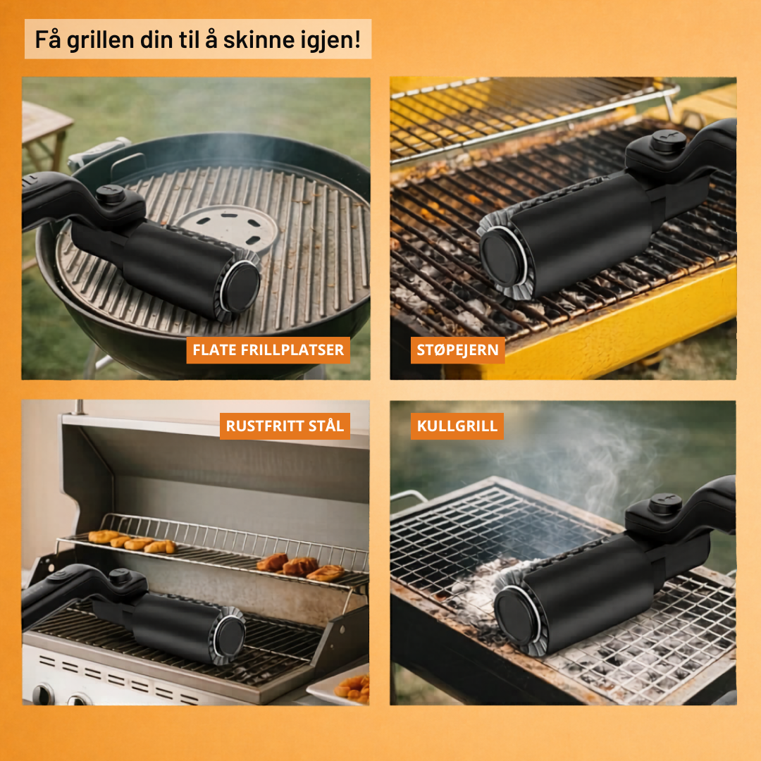GrillScrub - Slipp fastbrent smuss på sekunder